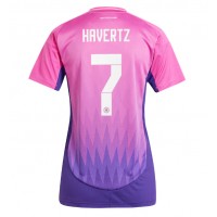 Maglie da calcio Germania Kai Havertz #7 Seconda Maglia Femminile Europei 2024 Manica Corta